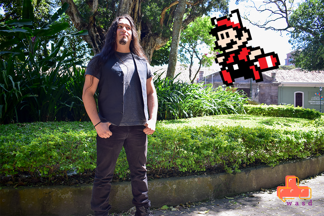 NIM16cr's tweet photo. Photoshoot by @WASD_CR with our favorite retro character/game :D #GamersUnite #RetroGaming #NIMLevelUp #Interview #CostaRica https://t.co/ILAOyh8sP3
