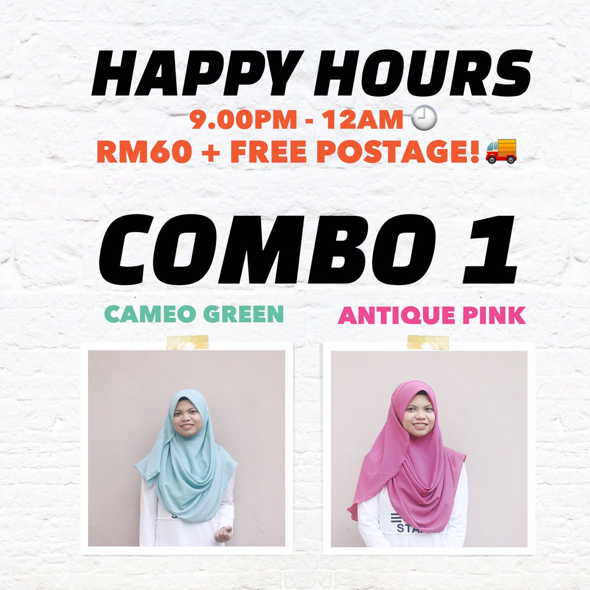 Theainafifah's tweet photo. @KuantanTV @twt_kecantikan @twt_tudung Happy Hours 🎉, Bawalshawl murah,
free postage lagi! 😎 
Whatsapp 📲 0136823089 Now! 😉
IG @Theainafifah https://t.co/T3JVXbGXW8