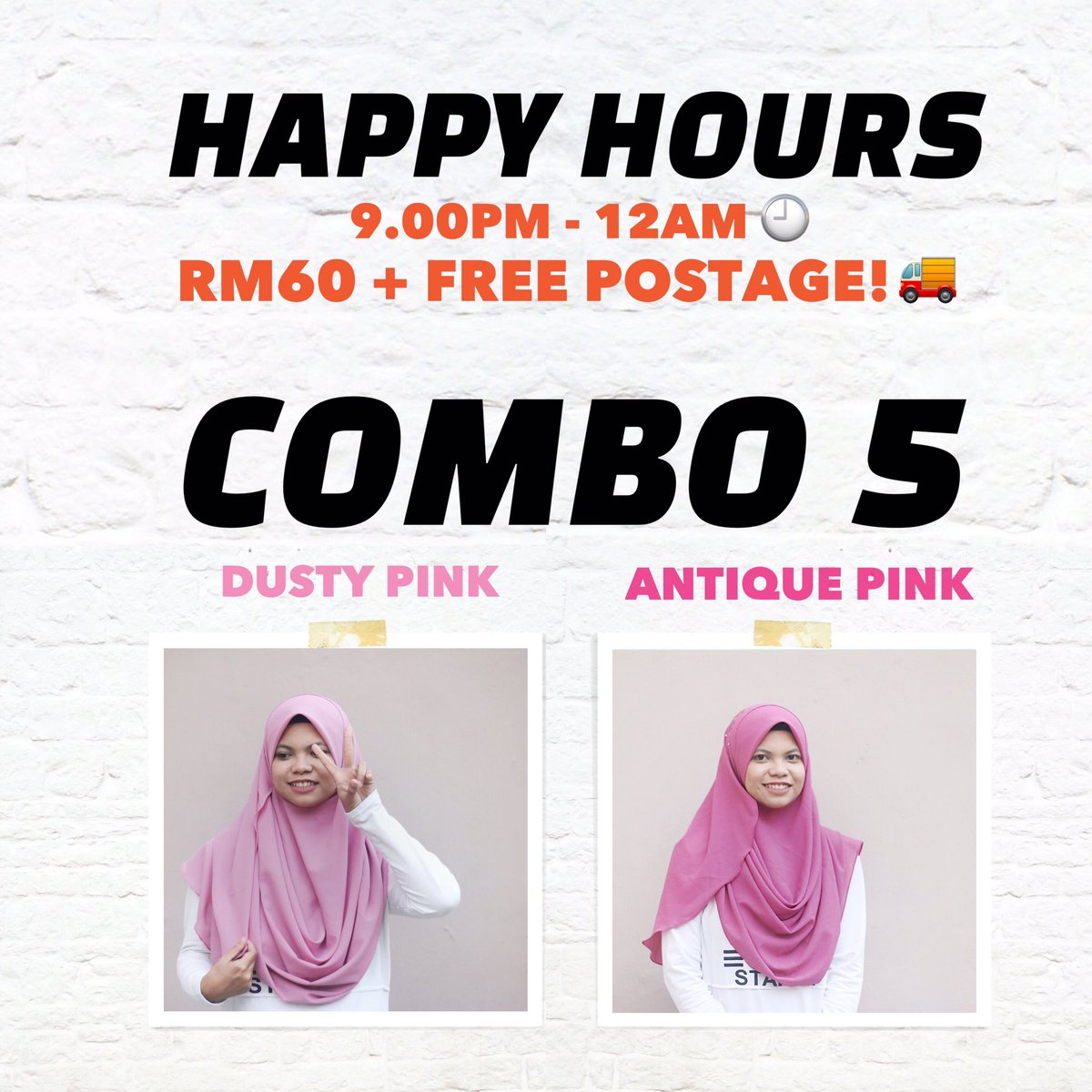 Theainafifah's tweet photo. @KuantanTV @twt_kecantikan @twt_tudung Happy Hours 🎉, Bawalshawl murah,
free postage lagi! 😎 
Whatsapp 📲 0136823089 Now! 😉
IG @Theainafifah https://t.co/T3JVXbGXW8