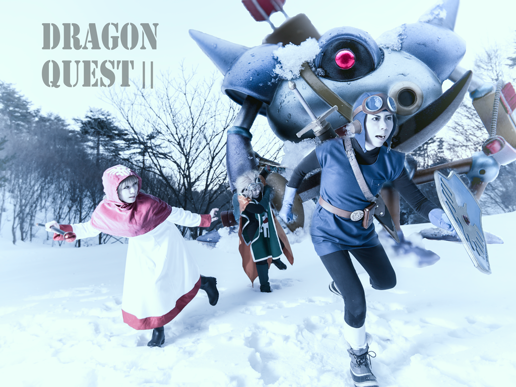 Shin 長く厳しい洞窟を抜けた先の真っ白な雪に覆われた台地 ロンダルキア そこはまさに魔境であった Dq ローレシアの王子 くろさん サマルトリアの王子 きのこさん ムーンブルクの王女 明鈴さん Dq