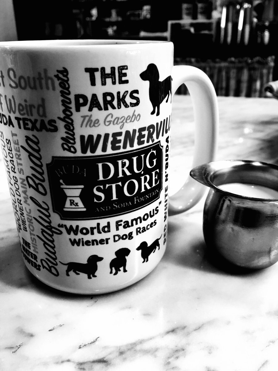 AustinCorpVideo's tweet photo. Coffee at the Buda Soda Fountain. It's a Texas thang :) #photography #texas #buda https://t.co/epcpiIAZ3h
