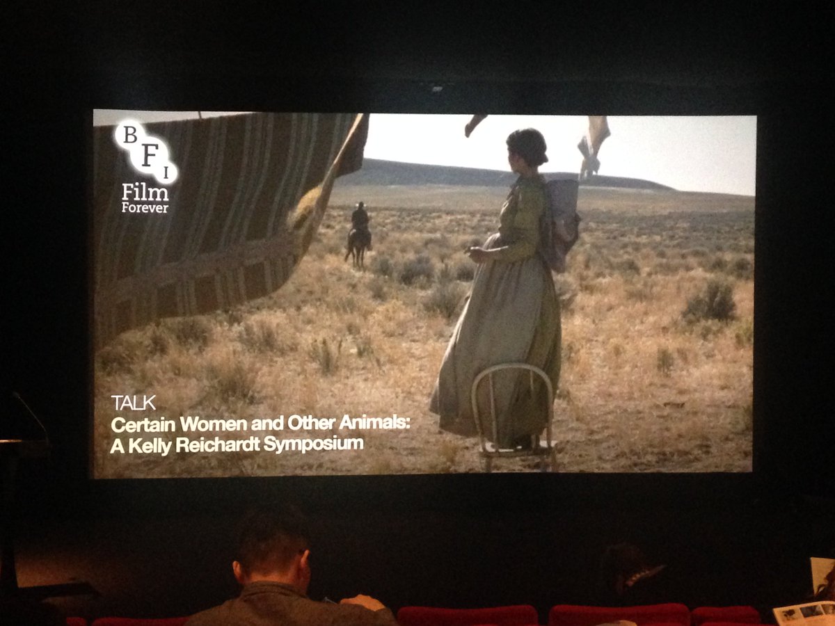#bfiKR luxuriating in kelly reichardt symposium. (or reich💛as coined by @tr0ublemayer)