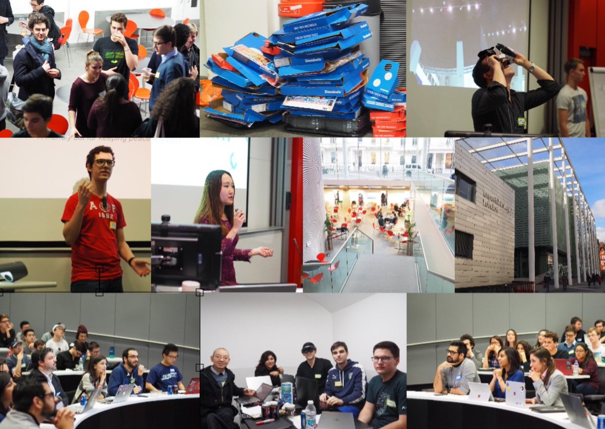 vevemarsland's tweet photo. It was both privilege and fun to be part of the #3HackMSFT yesterday at the @imperialcollege Lots of good ideas... and pizza boxes :) https://t.co/n4phzcurIm