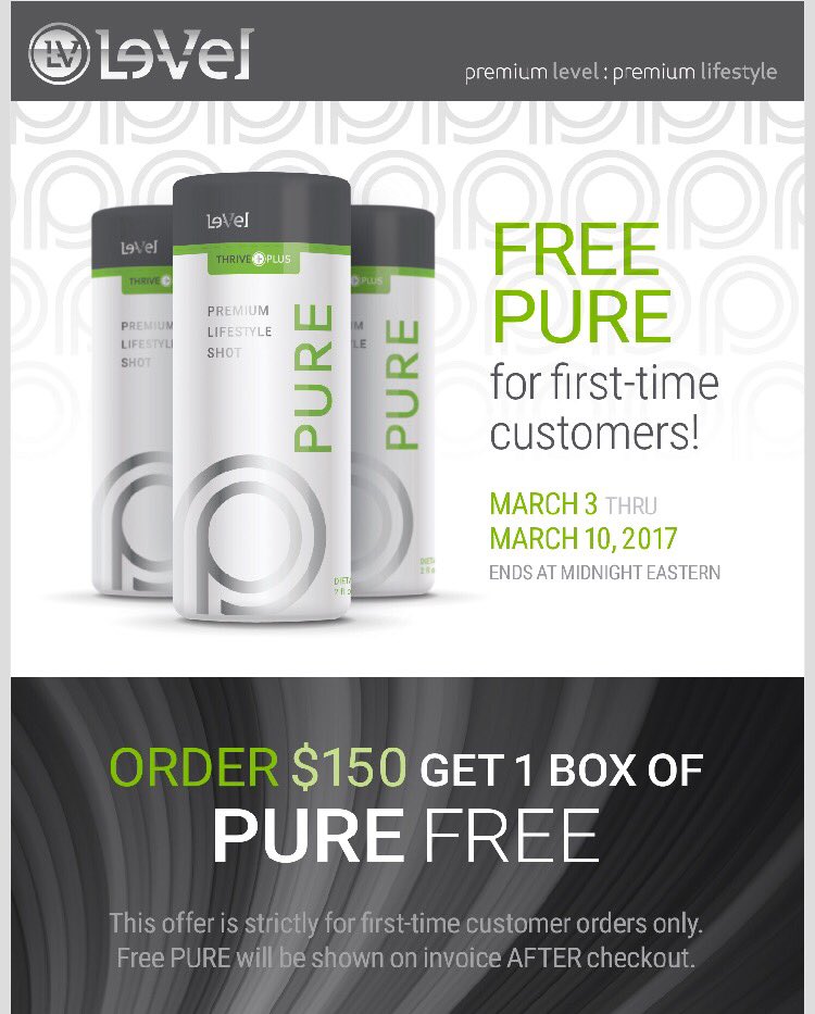 skittleglitter1's tweet photo. Haven't tried Thrive yet? Now is the time to do it! #LeVel #doyouthrive #FREEpure https://t.co/C5xQhMwHwj