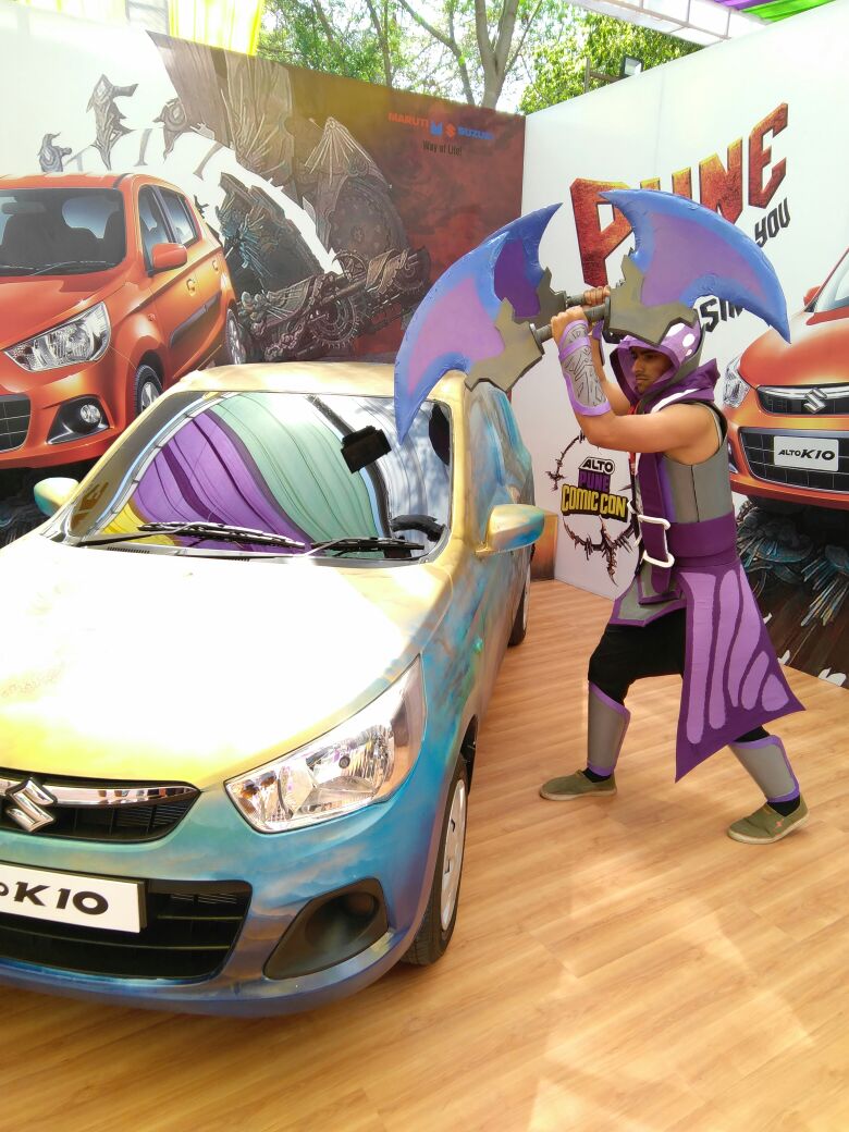 And that's a wrap for India's biggest pop-culture. #Alto #Pune #ComicCon was much fun! Catch a glimpse here:
