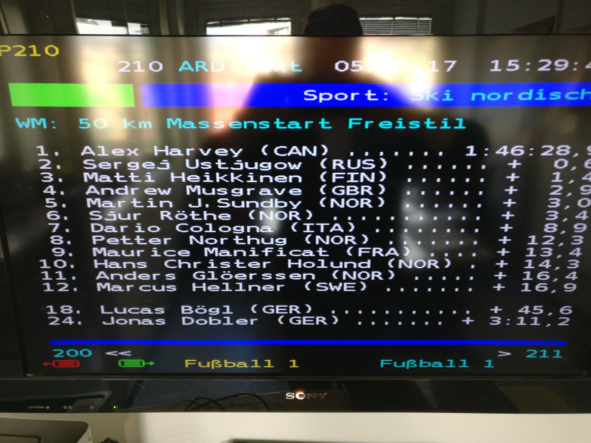 Danke liebe Kollegen #ard <a href="/sportschau/">Sportschau</a> für die Einbürgerung von <a href="/dariocologna/">Dario Cologna</a>.