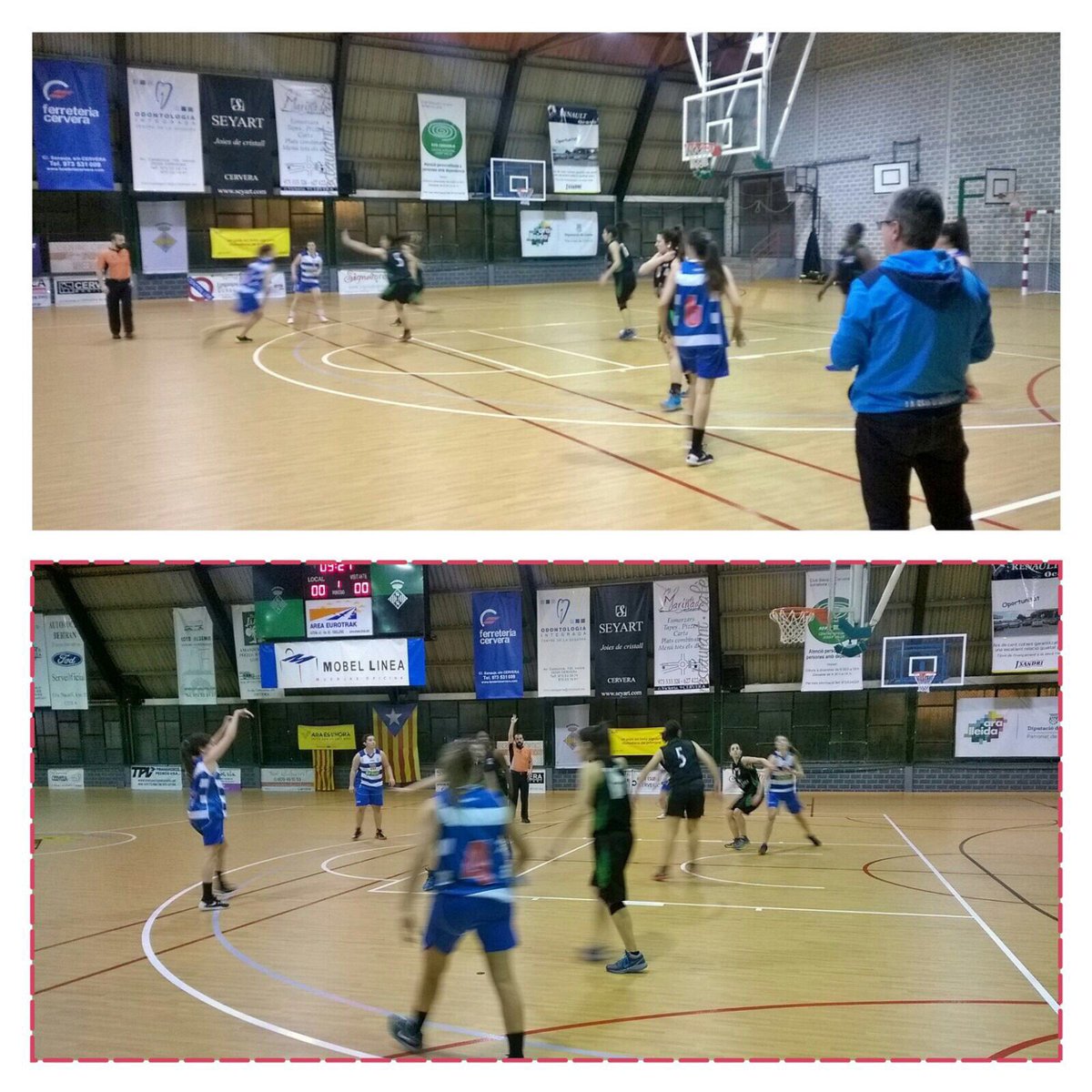 sedisbasquet's tweet photo. SEDIS EFAUSA perd a Cervera 53-48. Per detalls que han penalitzat molt en els darrers 2 minuts. Bon partit contra veterania. https://t.co/IjzyvLGMEV