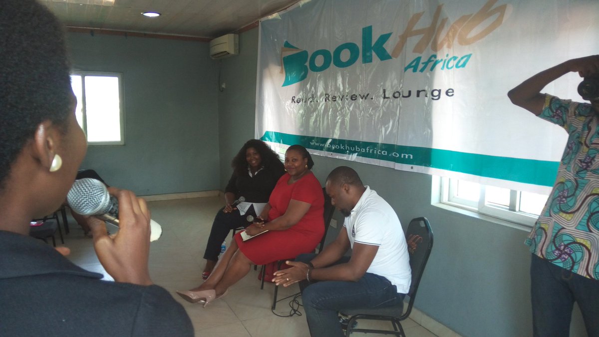 curatecultureng's tweet photo. #BookHubTheEvent First question from the audience. https://t.co/C2iaIuqNK8