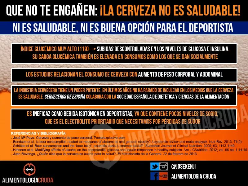 Que no te engañen más, la cerveza no es saludable 😱👇
