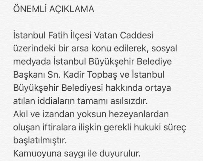 Resmi Twitter'da görüntüle