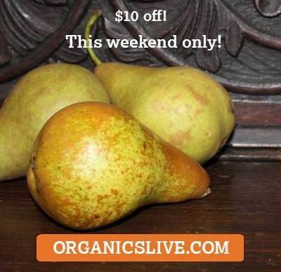 Tthis weekend only! go Organicslive.com save $10 your 1st order and receive a bonus item. Use Code: MarchMadness
Due: March 5th, 2017