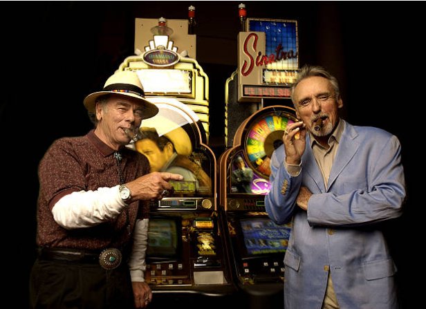 Happy birthday Dean Stockwell
With Dennis Hopper, Las Vegas, 2004
Michael Caulfield Archive 