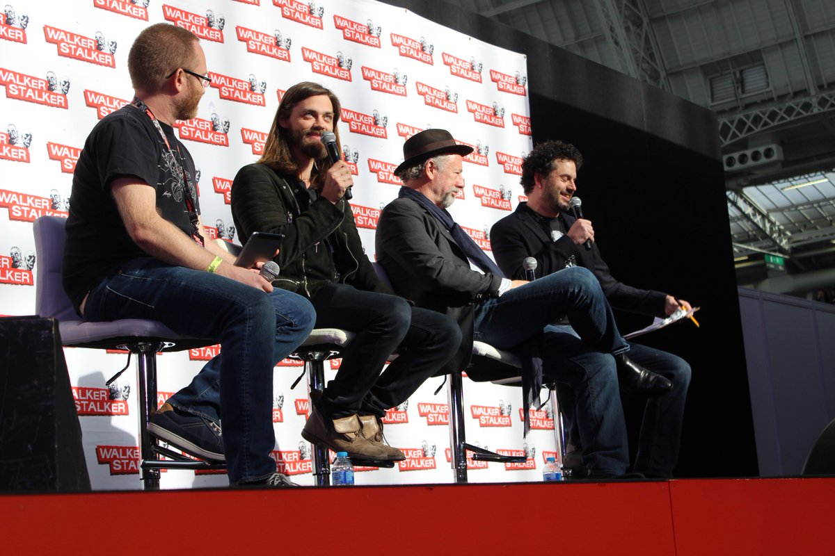 thncom's tweet photo. @justanactor just shared we might find out about Jesus pre-apocalypse in the future @WalkrStalkrCon #WSCLondon #NinjaJesus https://t.co/punj4XSs4g