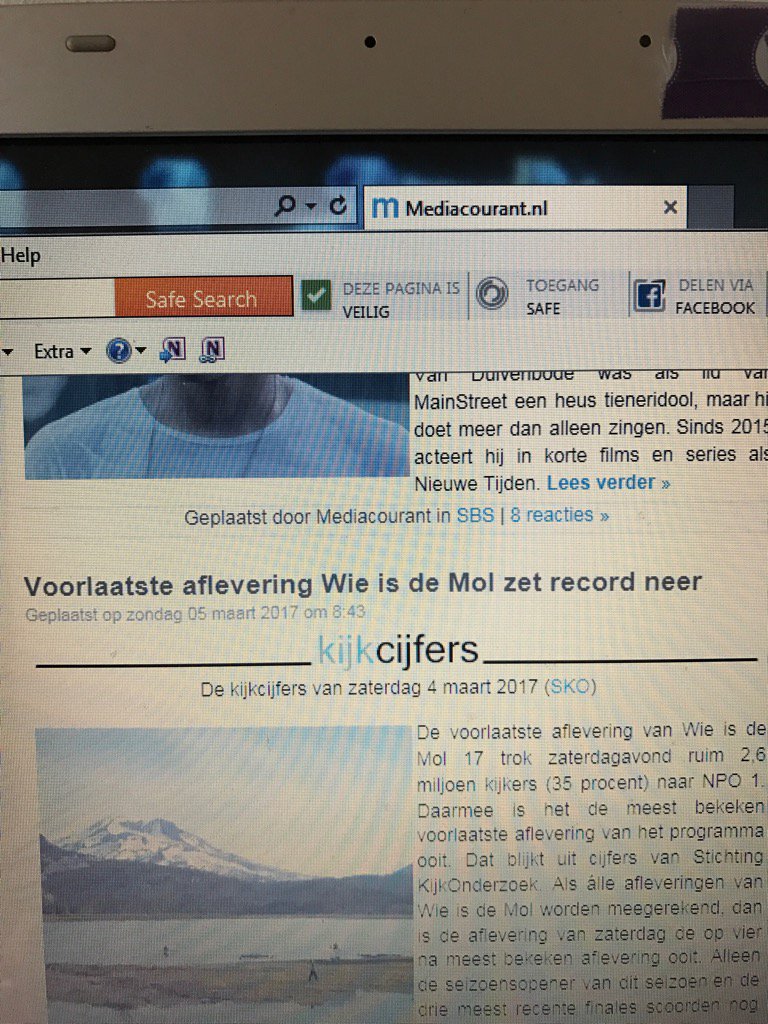 Kijk da's nog eens fijn nieuws 👍 Trots op @idtv en <a href="/AVROTROS/">AVROTROS</a> !