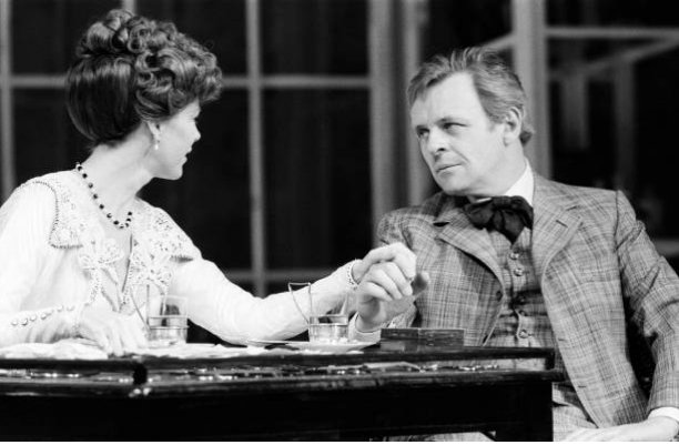 Happy birthday Samantha Eggar
With Anthony Hopkins in Arthur Snitzler\s The Lonely Road
Photo: Mirrorpix, 1985 