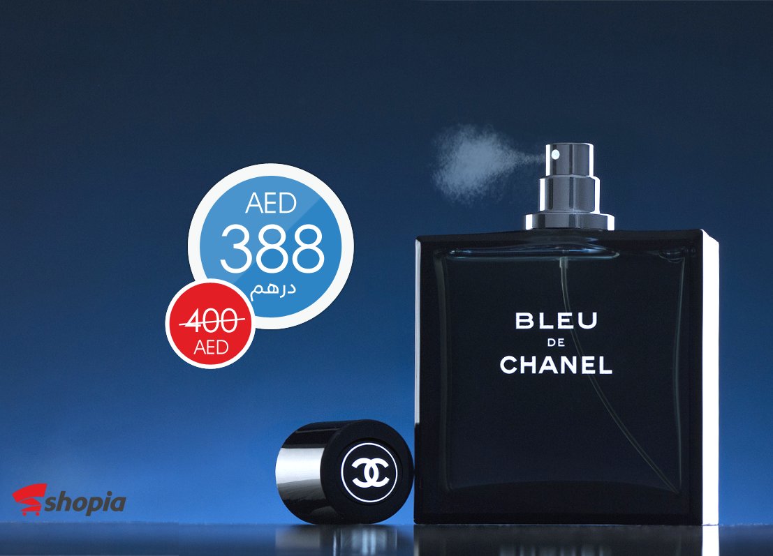 Shopia's tweet photo. The sensational woody aromatic fragrance, Bleu De Chanel for men.

Buy Now > https://t.co/yFIlvN8CiJ https://t.co/btVlcf23ib