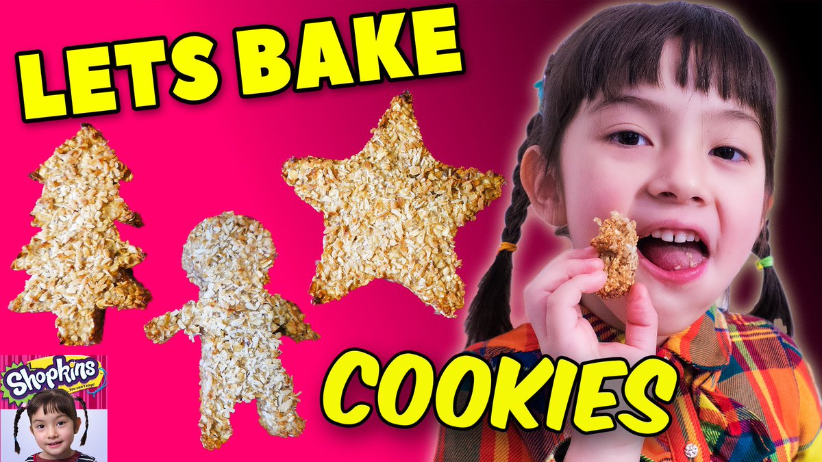 YUMMY !  Bake the yummiest healthiest cookies with Adrianna on YT youtu.be/pCmxGiOfvyA
Adrianna loves these Oatmeal banana raisin cookies