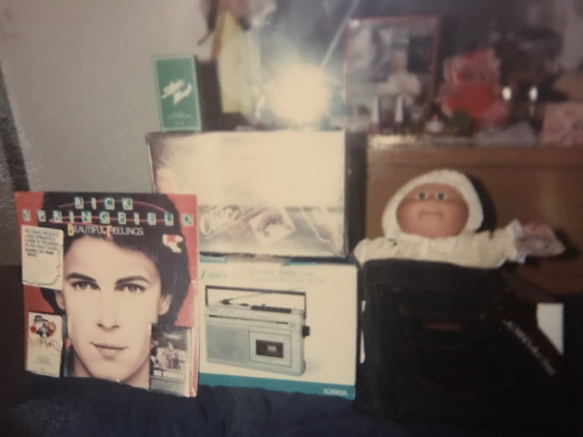 Believe414's tweet photo. @rickspringfield look what I got for xmas in the 80's 💕jojo loves you https://t.co/WBZrFpnb6z