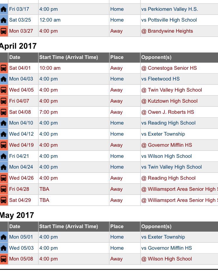 DBooneSquad's tweet photo. Varsity Baseball (@DBooneBaseball) &amp; Softball (@softball_dbhs) schedules for this year‼️⚾️ https://t.co/dDYKuXVcqr
