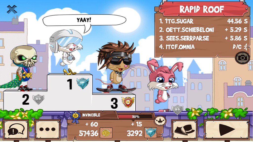 TG_SUGAR's tweet photo. Get on my level, son! #funrun2 #schiebeloni #serrdarse #omnia https://t.co/b82AMZ8Wnl