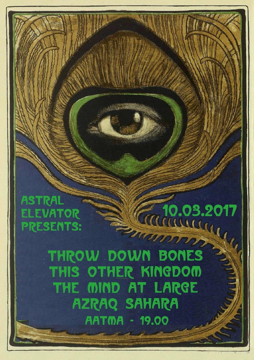 AstralElevator's tweet image. This Friday! Hoping to raise a few £ for @TheLucidDreamUK - with #throwdownbones @THISOTHERKINGDO @themindatlarge1 and @azraqsahara 💚🖤
