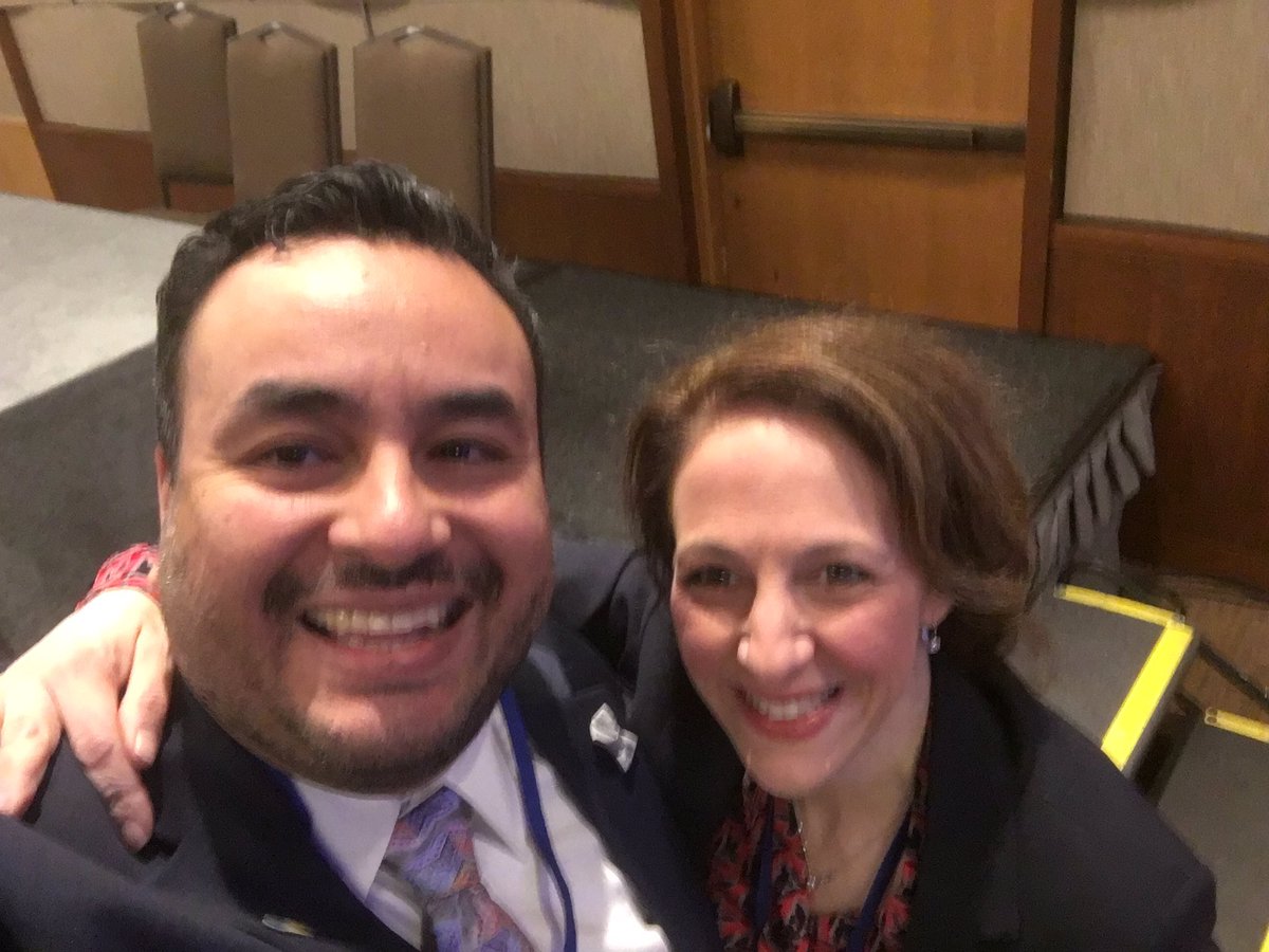 Ran into a classmate from <a href="/binghamtonu/">Binghamton University</a>! <a href="/DonnaPincus/">Donna Pincus</a> #psychology #PLC2017