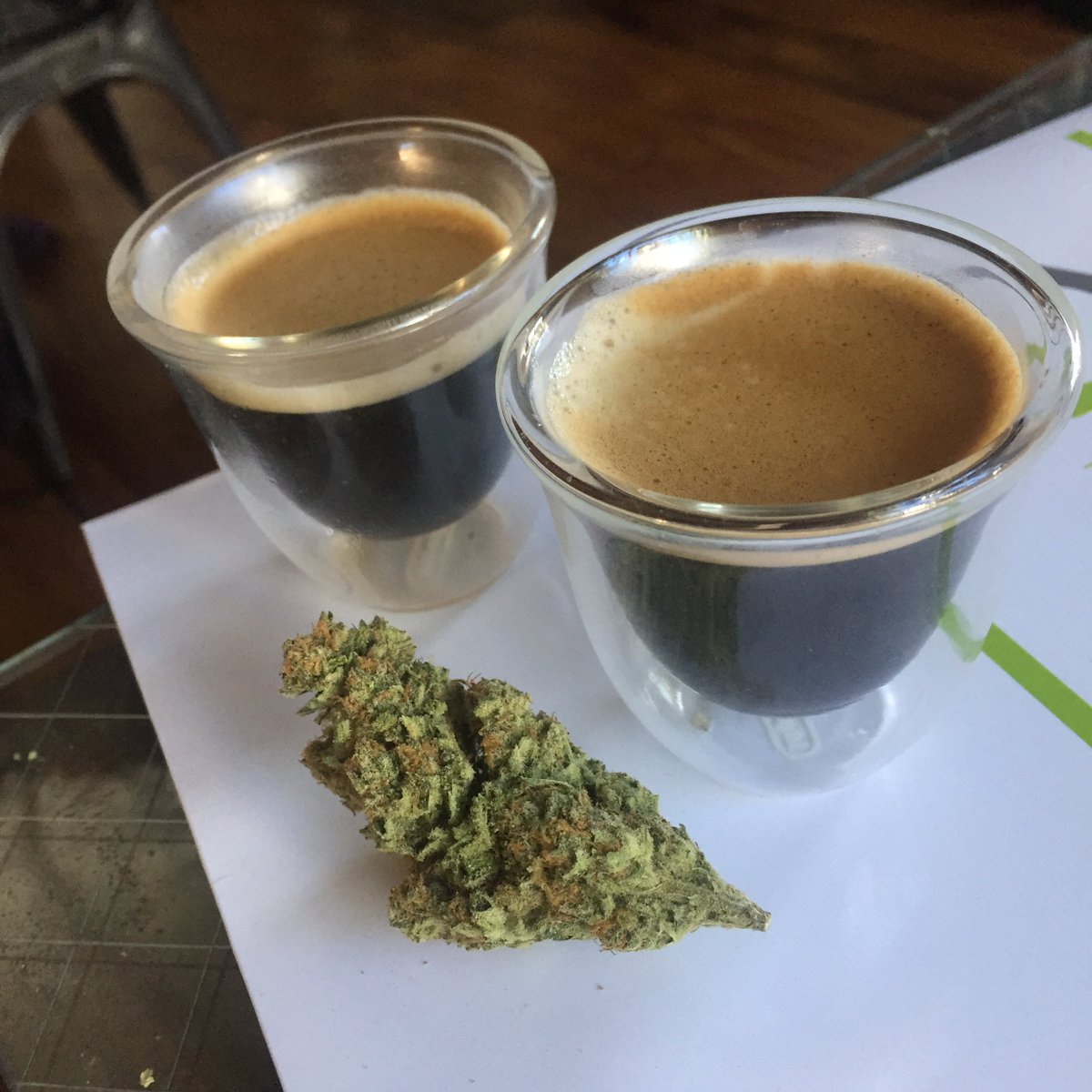марихуану в кофе