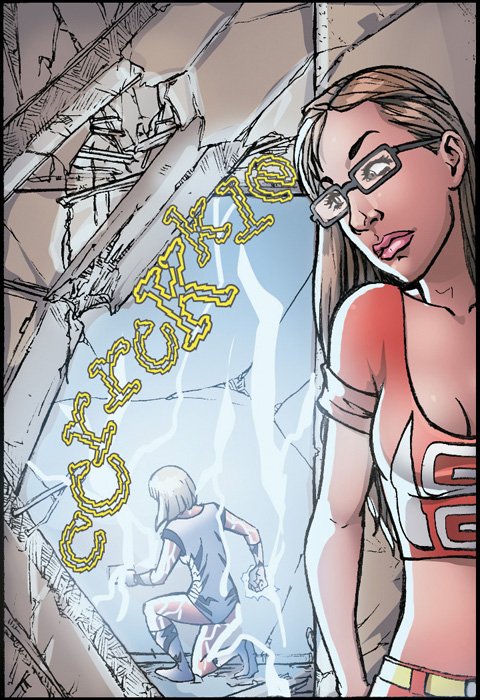 Geek-Girl versus Lightning Storm in the fight of Ruby Kaye's life!: firstcomicsnews.com/geek-girl-4-pr…   .@supportcomics .<a href="/geektweeters/">Comics Tweets</a> .<a href="/com1cbooks/">COM1CBOOKS</a>