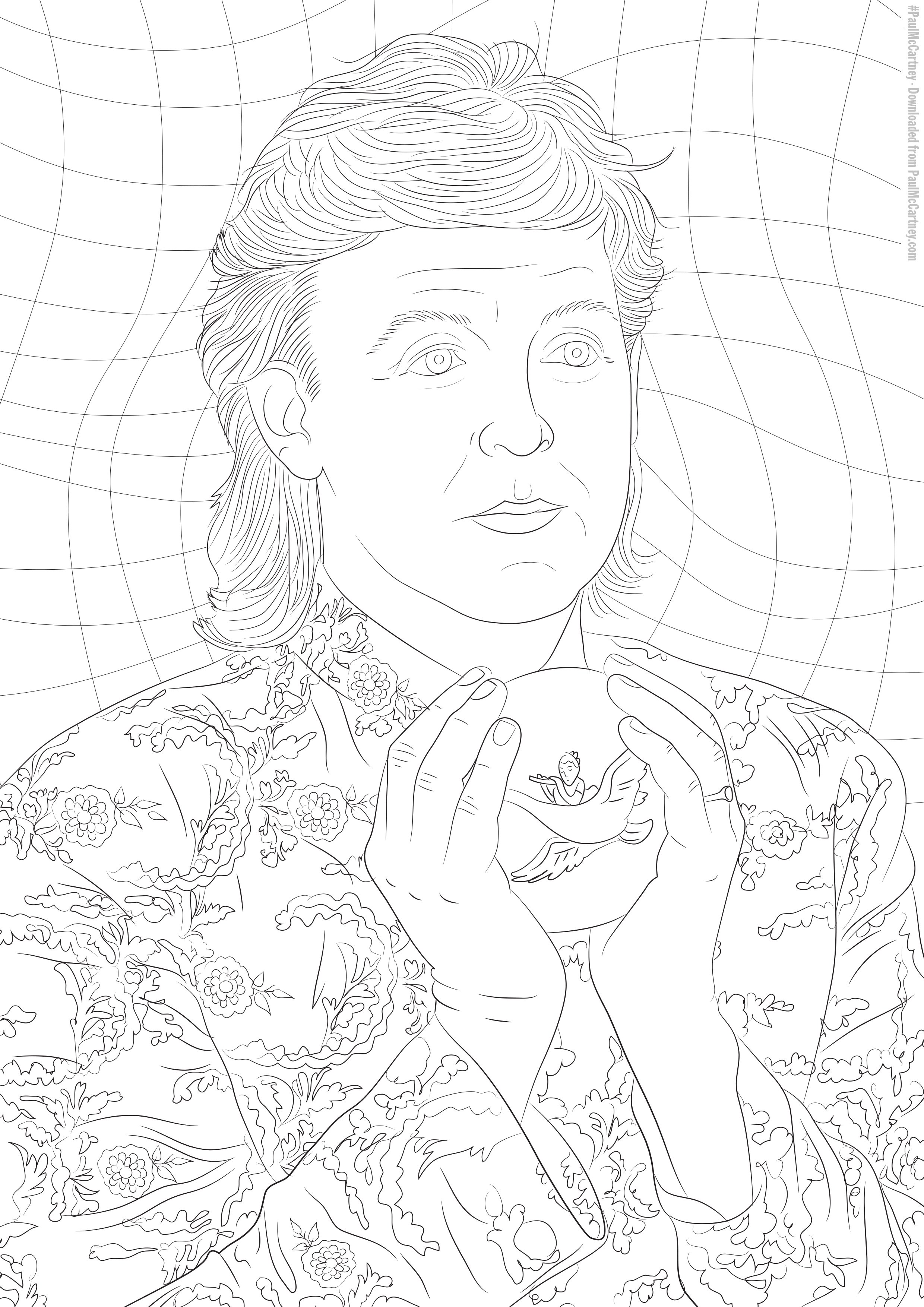 Paul McCartney on X: Download brand new 'Flowers In The Dirt' colouring in  images from  'Downloads':    / X