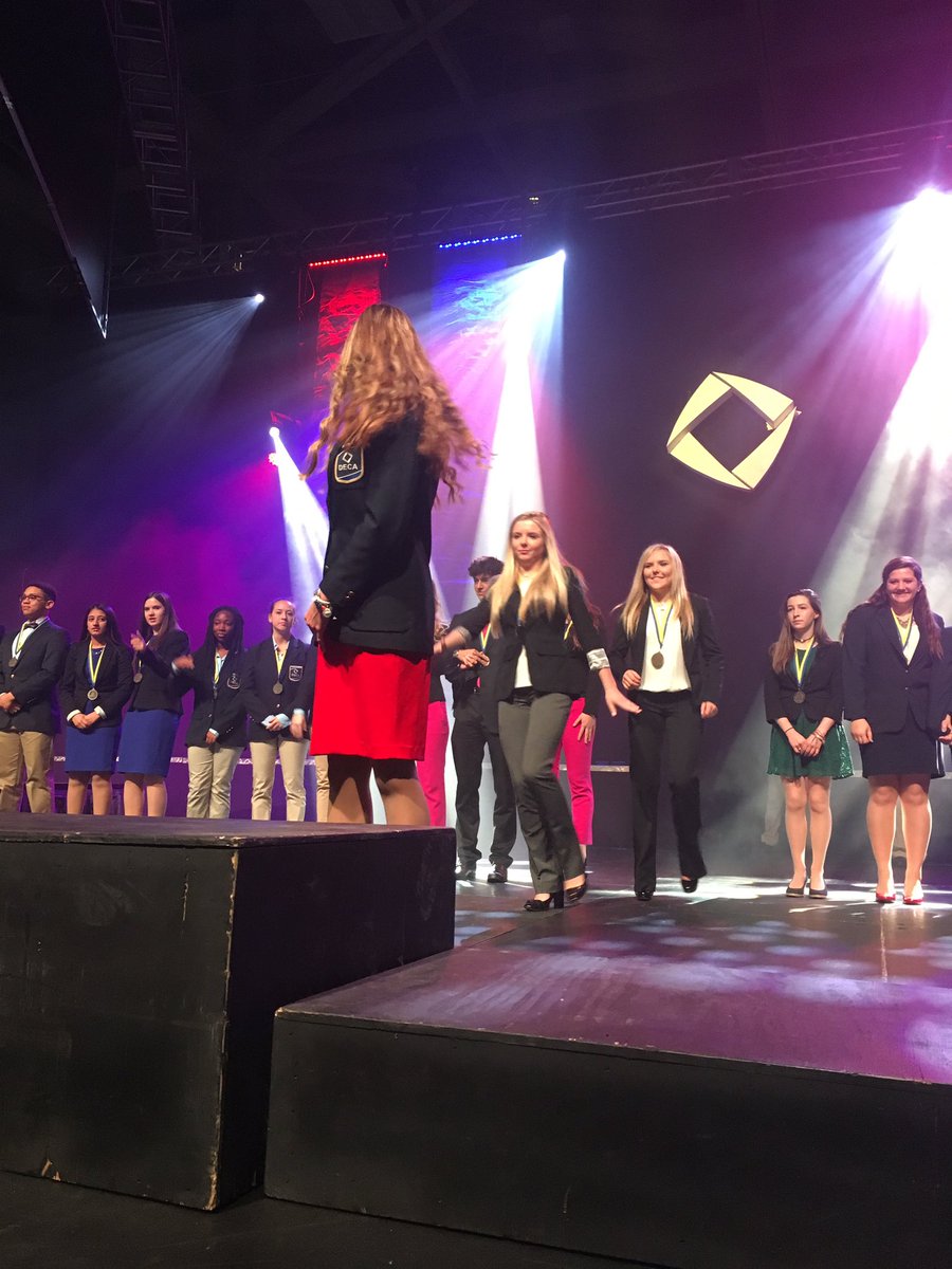 johnchampedeca's tweet photo. Congratulations to Taitumn and Greer Kuipers for placing in the Hospitality and Tourism category!!! #ICDCBOUND https://t.co/dZZNCgXGfL