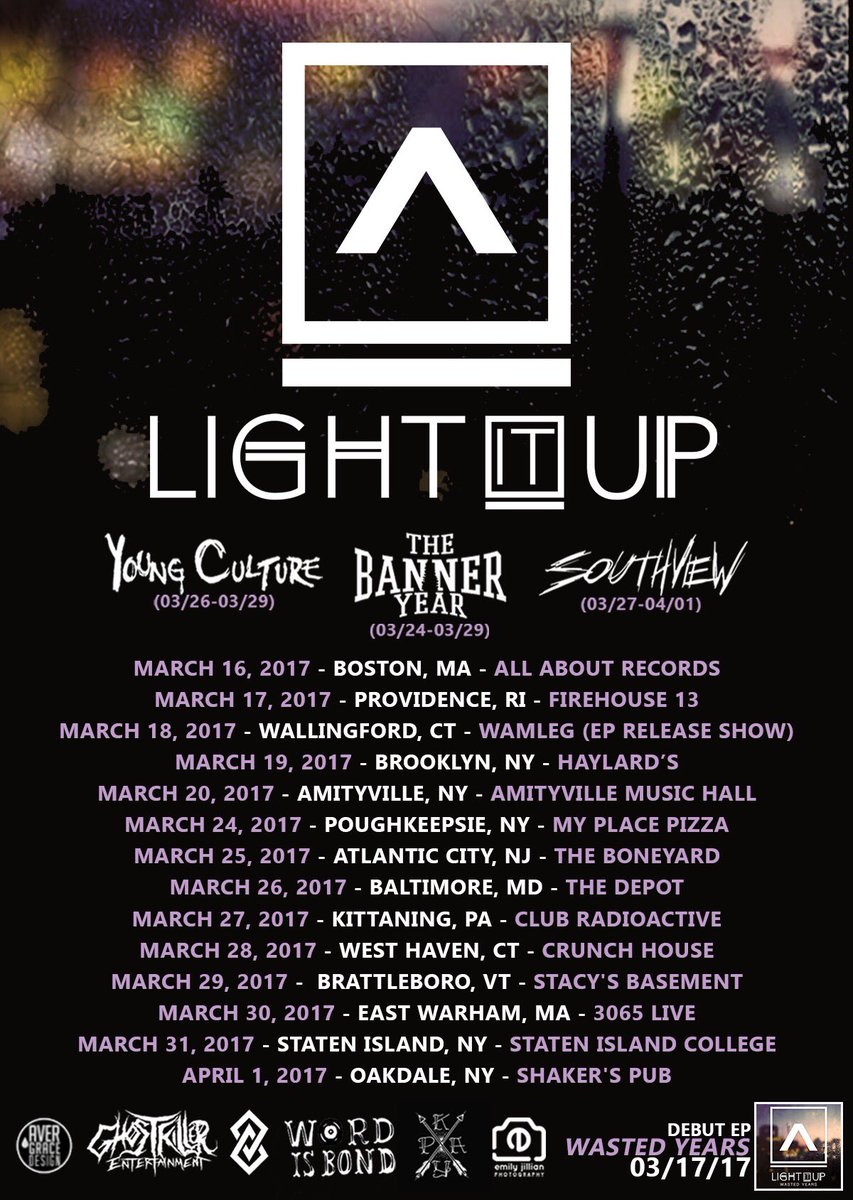 Stoop kids! We leave for tour in just a few weeks! Come party.