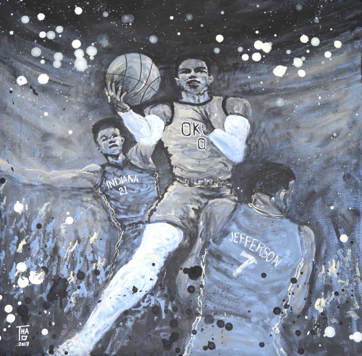 virtuallyt's tweet image. Westbrook by THAO - March 2017
#westbrook #nba #MVP