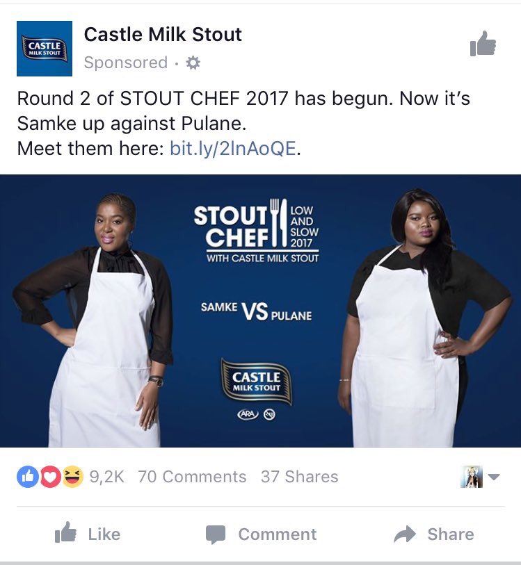 PulaneMota's tweet photo. Please don't forget to vote tomorrow for #StoutChef2017 https://t.co/StNw651x95