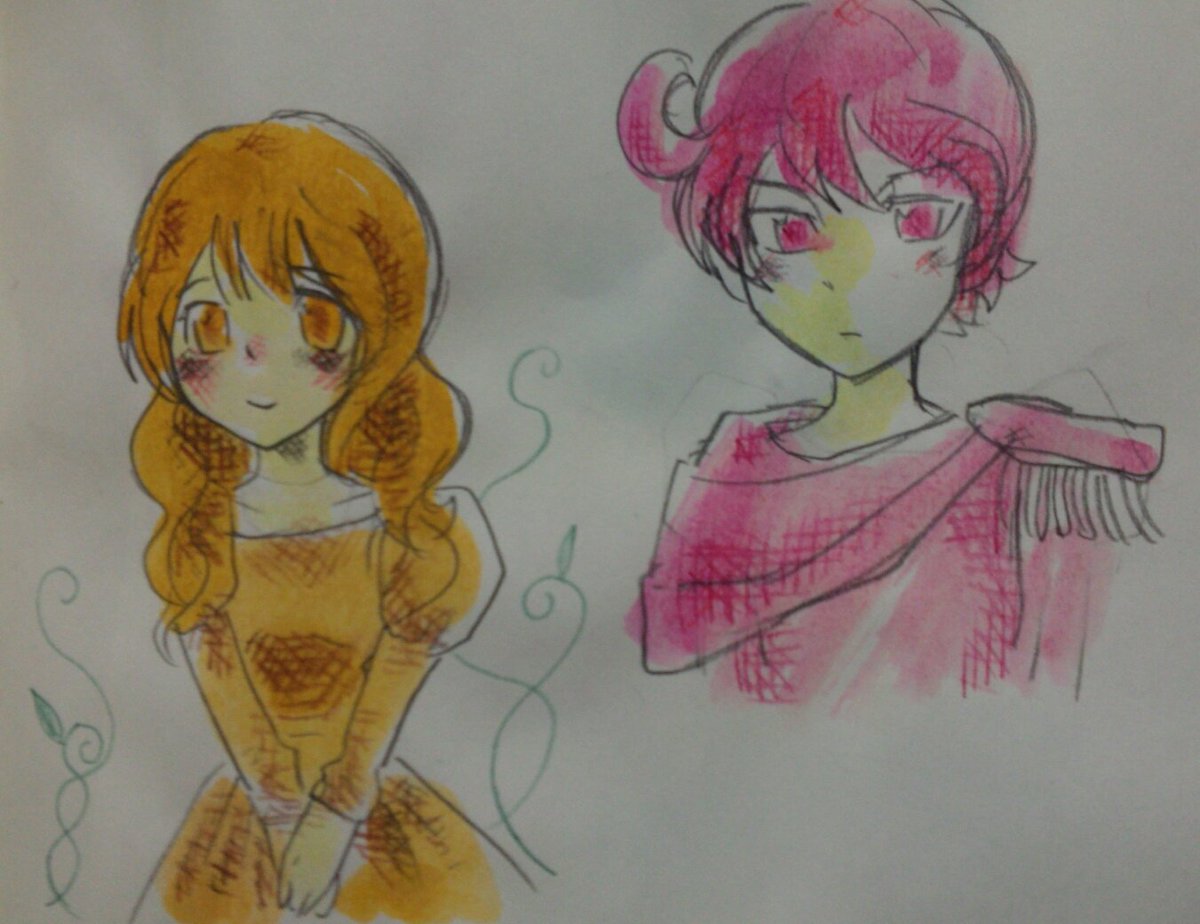 あみあきひこ 漫画家 中世ヨーロッパのファンタジーものが好きで昔はよく描いていました 画像は子供の頃描いていた漫画のキャラクターを改めて描き直したもの また描きたい