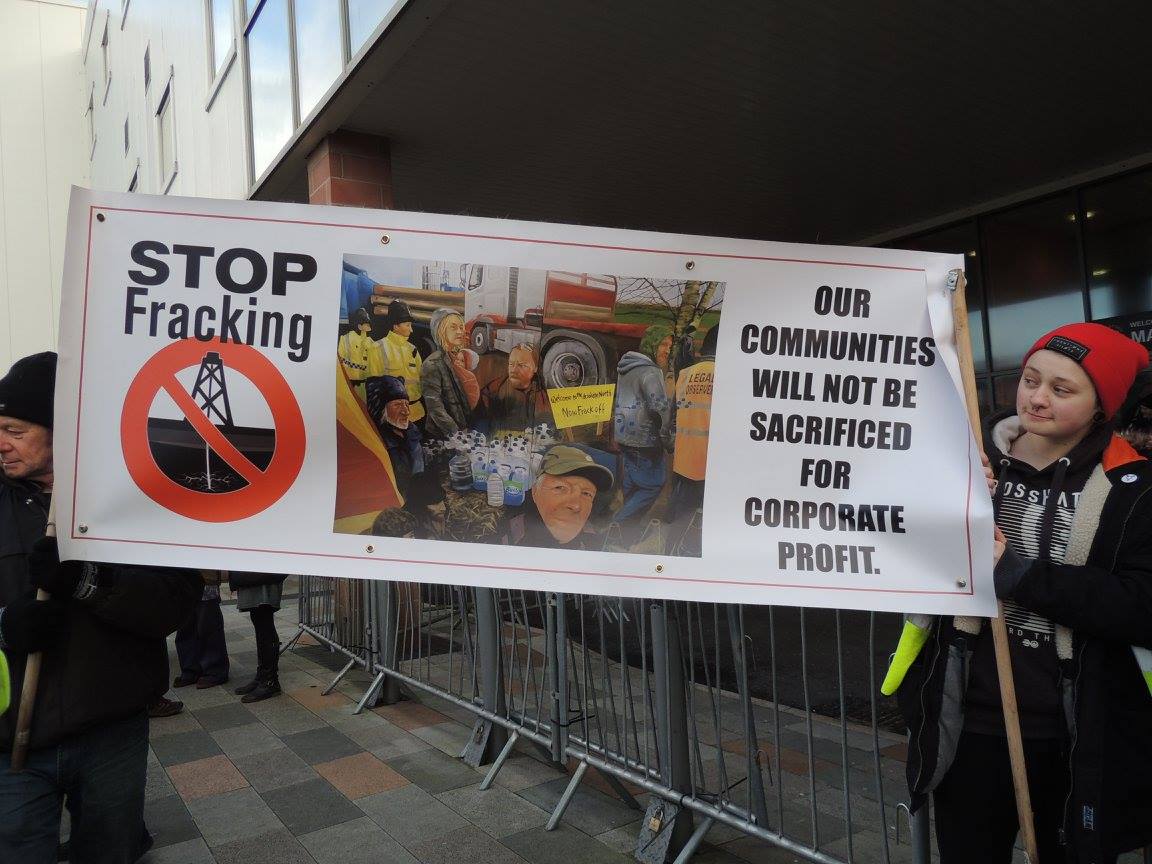 #dontfracklancs don't help the fracker to frack where we live... you wouldn't want it in your town @stobartgroup