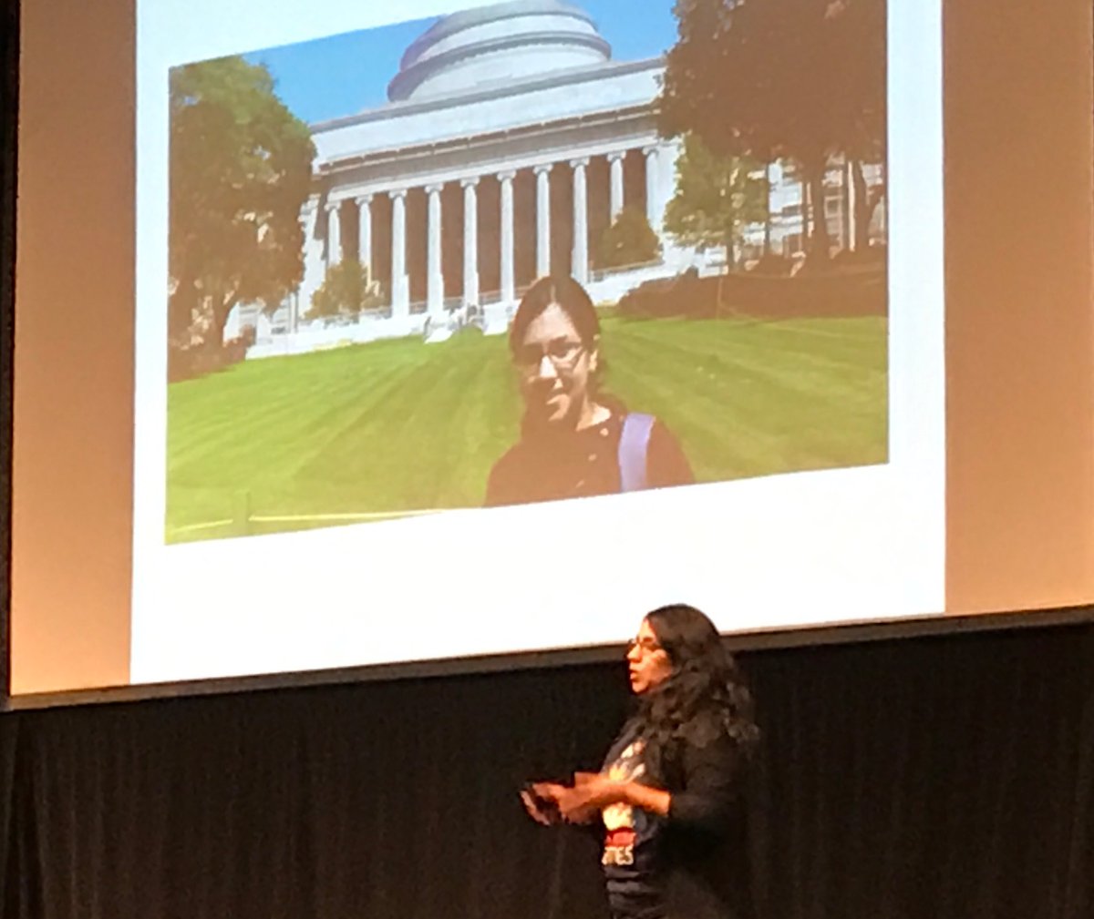 Cate_Robbins's tweet image. Inspiring tak by rock star @LailaShabir @GirlsMakeGames for the All Girls #design_code_build @BroadcomSTEM