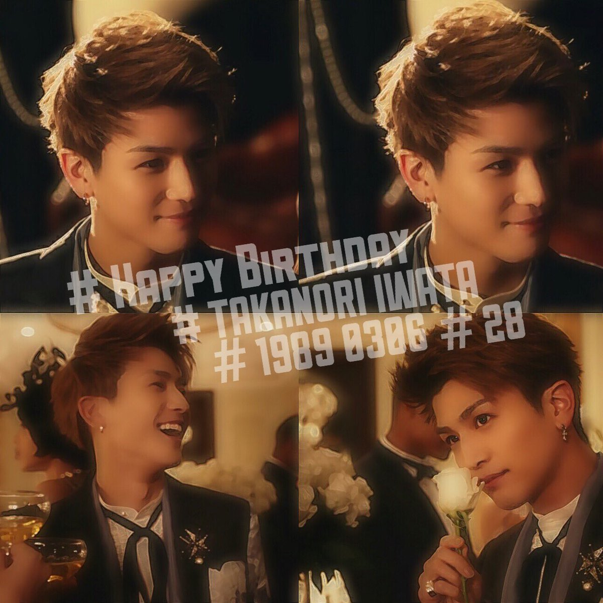 Op4P1l's tweet photo. 岩ちゃん誕生日おめでとう🎉🎂🎊
憧れすぎてライブとかで生で見ないと
この人は本当に自分と同じ人間なのかな？
なんて変なことまで考え始めちゃうくらい大好きです💘
今年もたくさん岩ちゃんに会えるといいな
ていうより会いに行きます

@T_IWATA_EX_3JSB https://t.co/uWrLHUifOP