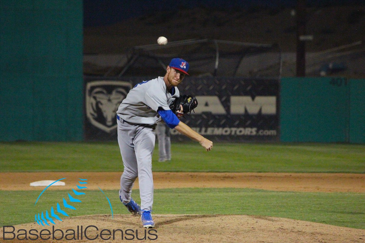 MinorLeagueBSB's tweet photo. #Athletics prospect Casey Meisner pitching for the @stocktonports on the road in High Desert late last year. #HellaSpring https://t.co/gjbDlCoSju