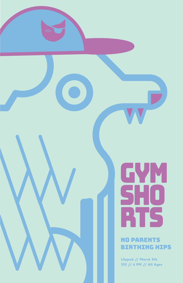 TONIGHT at <a href="/lilypadinman/">The Lilypad</a>: <a href="/GYMSHORTSMUSIC/">GYMSHORTS</a> // @noparentss // Birthing Hips! 6-9PM, all ages. bit.ly/2ljUBFV