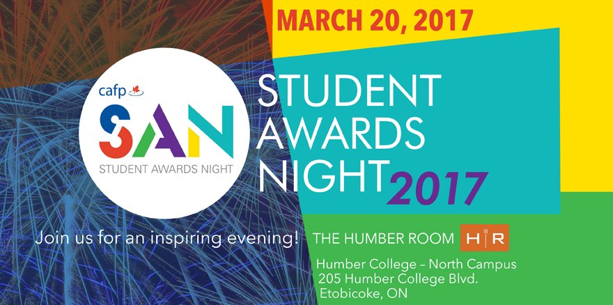 Come celebrate our student success!!! For more information: 416.422.3431 or email toronto@cafp.ca To Register: tinyurl.com/zk3fgfw