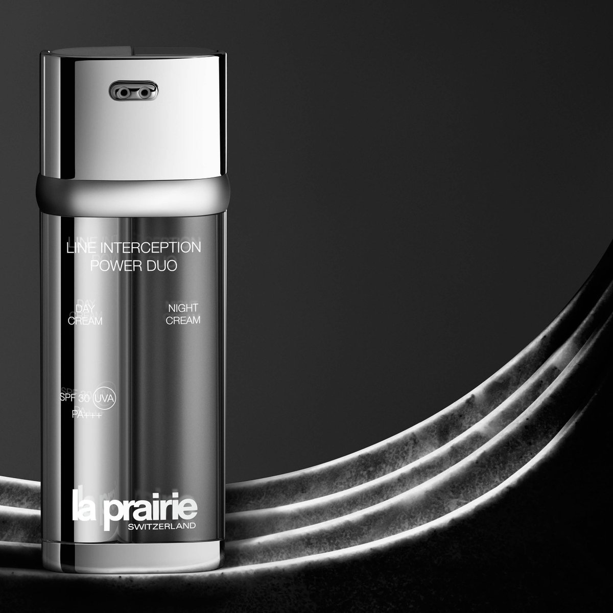 WorldDutyFree's tweet photo. Have you heard about the new @la_prairie serum? Line Interception Power Duo targets wrinkles and helps smooth for #FirstClassBeauty https://t.co/kM8GLRp4u8