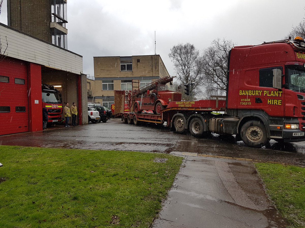 WitneyFireTrust's tweet photo. She's home xx thanks to @banburyplant https://t.co/MfMwgFBjii