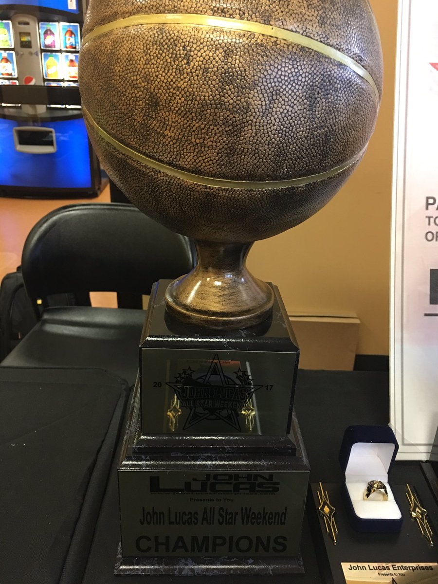 JLEnterprises's tweet photo. John Lucas All Star Weekend Champions #TrueRewards #LucasLevel https://t.co/KtXqB9Oeku