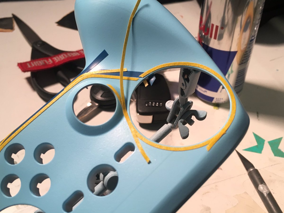 ColoredControls's tweet photo. Currently hating @ExistentialEgg 😵 #finelinetape https://t.co/O5b53FCdAe