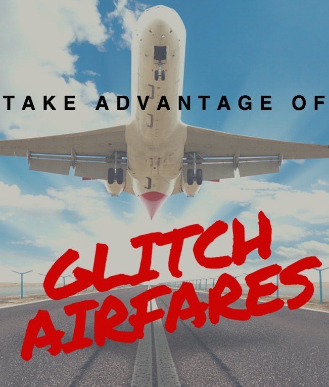 JadinFlights's tweet photo. Take advantage of Glitch Airfares on https://t.co/dCw5xRWOPx https://t.co/43LIpGYWio