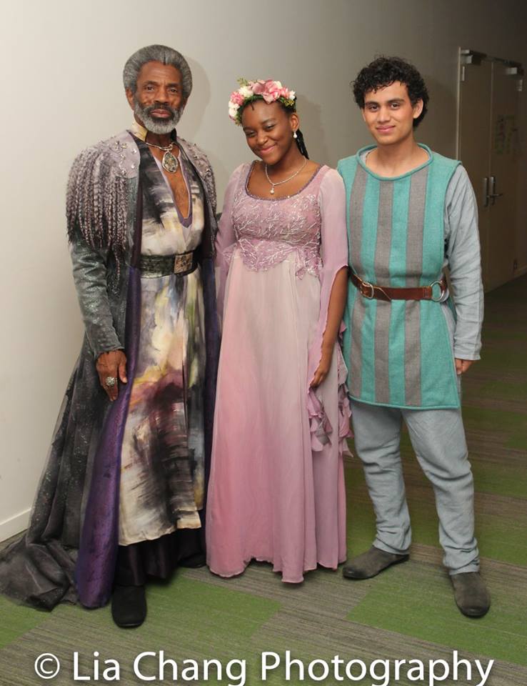 Andre_DeShields's tweet photo. Backstage- @Andre_DeShields as Prospero, Trinity Hawkins, Carlos Ramirez #PWDTempest https://t.co/H257pd1zuE #PublicWorksDallas show 2:30pm https://t.co/hl9TFtF97E