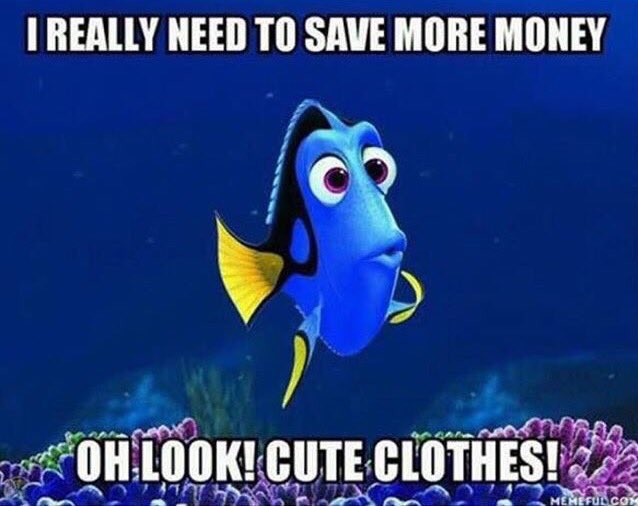 CSUNSaves's tweet photo. The weekend is almost over! Did you asked yourself...Do you need it? OR Do you want it? #ShopSmart #HappySunday #CSUNSaves #ASW17 https://t.co/DLdtrD60KR
