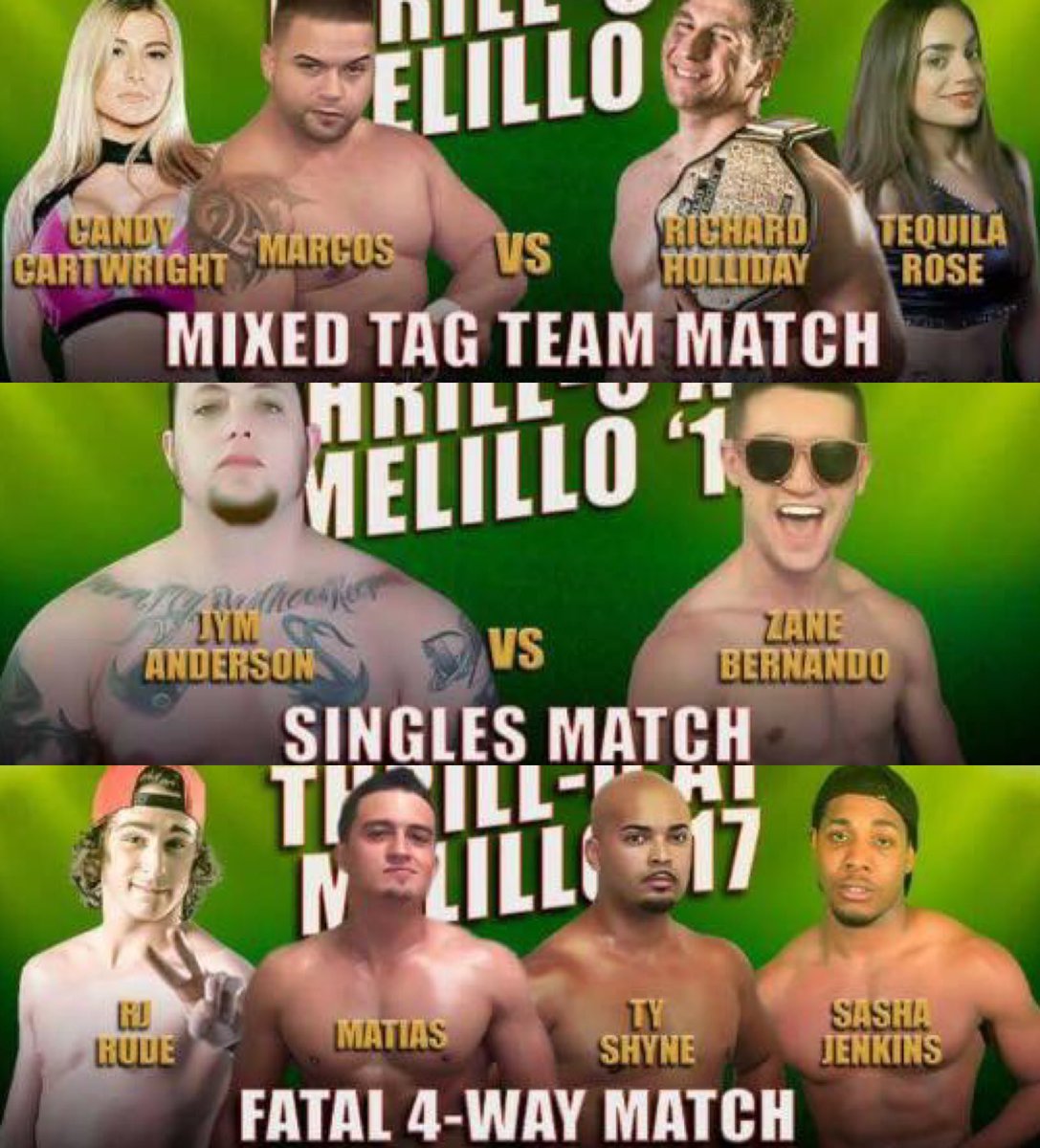 theVOICE_BEARD's tweet photo. #ThrilloAtMelillo2 3/18 @PAPWofficial @CandyCartwright #MixedTagTeamMatch #TagTeamTitles #ICTitle #ProWrestling #SupportIndyWrestling https://t.co/ZyTqWd96bB