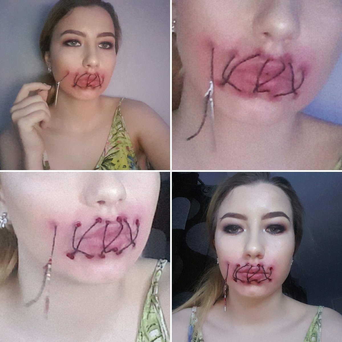 Ruby_Elizabeth7's tweet photo. Tonight's practice 💄#makeupartist https://t.co/xkjHMdLuB7
