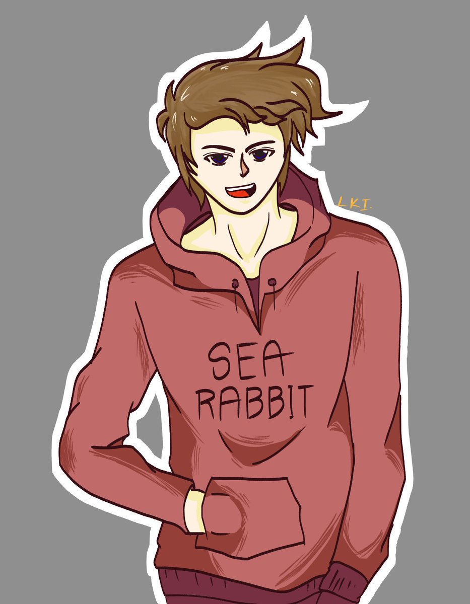 lazykidinside's tweet photo. @JustASeaRabbit I took time to draw your character, hoped you like it :) #fanart #Thesearabbit https://t.co/pPZNCCd7Hm